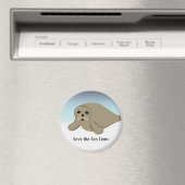 Rett der Seelöwen Magnet (In Situ (Geschirrspüler))