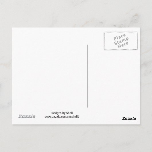 Rett der Seelöwen Postkarte (Rückseite)