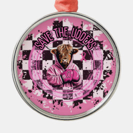 Rett der Udders-Auflistung Ornament Aus Metall