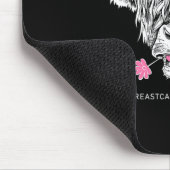 Rett der Udders Heifer Kuh Brustkrebs Bewusstsein Mousepad (Ecke)