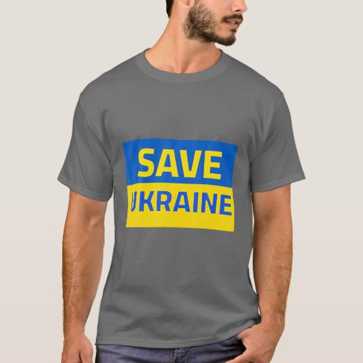 Rett der Ukraine Ich stehe mit der ukrainischen Li T-Shirt (Vorderseite)