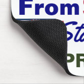 Rett der USA für Sozialismus Bleibe Free and Prosp Mousepad (Ecke)