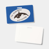 Rett der Wale Ausweis (Front & Back)