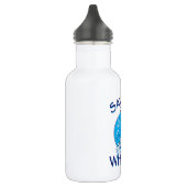 Rett der Wale Edelstahlflasche (Links)