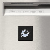 Rett der Wale im Meeresumweltschutz I Magnet (In Situ (Geschirrspüler))