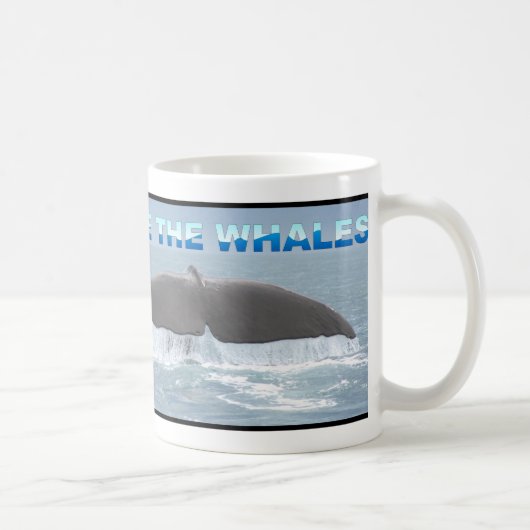 Rett der Wale Kaffeetasse (Rechts)