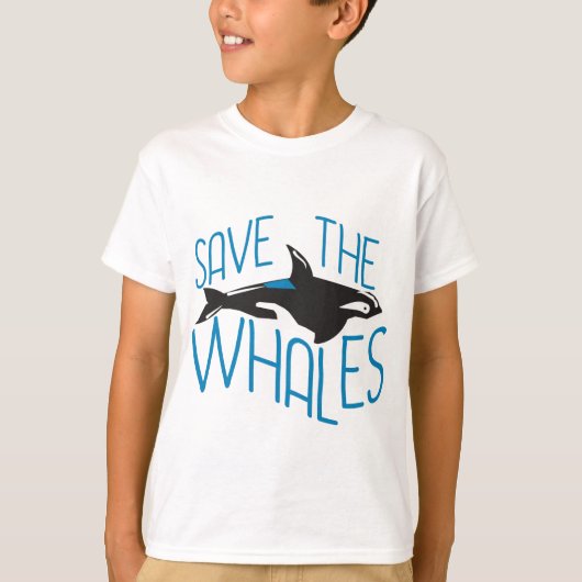 Rett der Wale Kids T-Shirt (Vorderseite)
