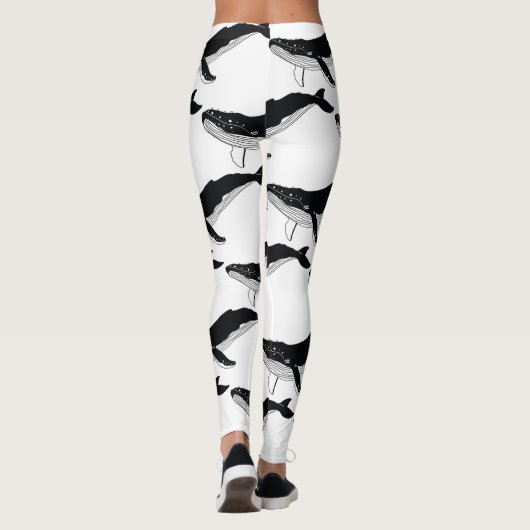Rett der Wale Leggings (Rückseite)
