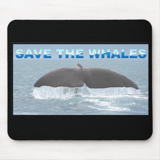Rett der Wale Mousepad (Vorne)