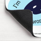 Rett der Wale Mousepad (Ecke)