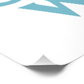 Rett der Wale niedliche Retroästhesie Poster (Ecke)