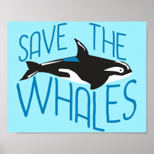 Rett der Wale Poster