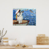 Rett der Wale Poster (Küche)
