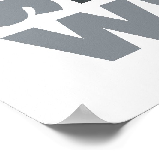 Rett der Wale Poster (Ecke)