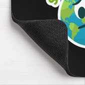 Rett der Welt für Umweltschutzfans L Mousepad (Ecke)
