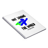 RETT DER WELT (LEHRER) NOTIZBLOCK (Rechte Seite)