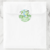 rett der Welt Runder Aufkleber (Tasche)