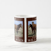 Rett der Wildpferde Kaffeetasse (Mittel)