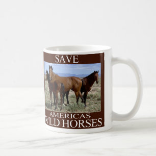Rett der Wildpferde Kaffeetasse