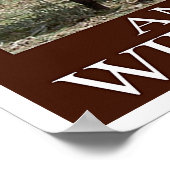 Rett der Wildpferde Poster (Ecke)