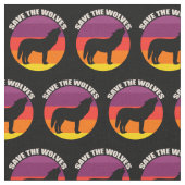 Rett der Wölfe Stoff (Nahaufnahme)