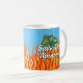 Rett des Amazonas Kaffeetasse (VorderseiteRechts)