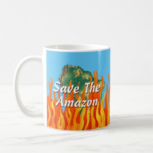 Rett des Amazonas Kaffeetasse (Links)