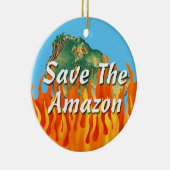 Rett des Amazonas Keramik Ornament (Rechts)