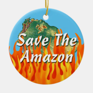 Rett des Amazonas Keramik Ornament