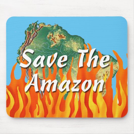 Rett des Amazonas Mousepad (Vorne)