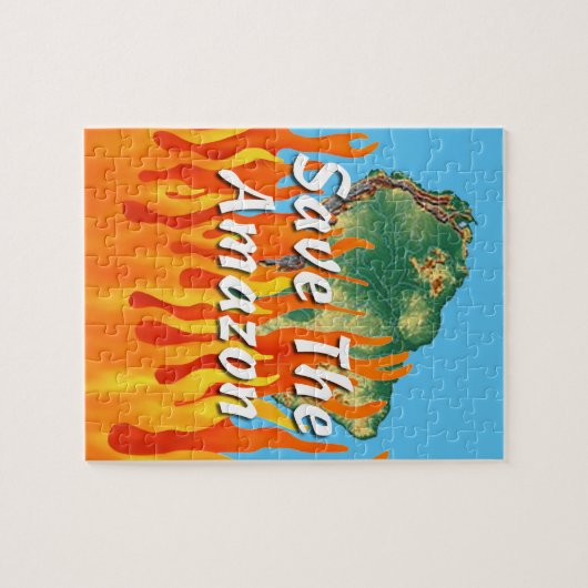 Rett des Amazonas Puzzle (Horizontal)