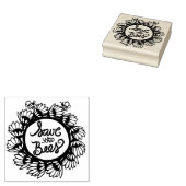 Rett des Bienen-Earth-Tages Gummistempel (Stempel)