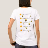 Rett des Bienen-T - Shirt (Rückseite)