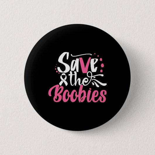 Rett des Brustkrebses A der Boo-Babys Button (Vorderseite)