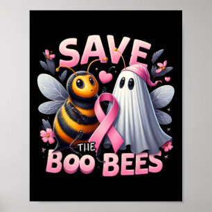 Rett des BrustkrebskriegsHalloween der Boobienen Poster