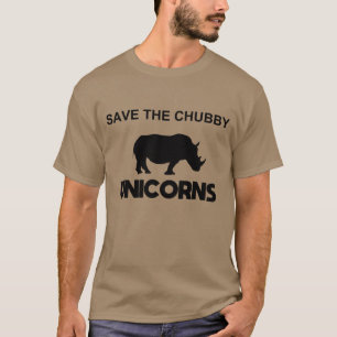rett des Chubby-Einhorns T-Shirt