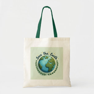 Rett des Earth Earth Earth Design Öko Bags Tragetasche