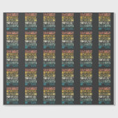 Rett des Erdschildkrötenklimas Recycle Geschenkpapier (Flach)