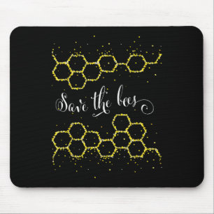 Rett des Geschenks für den Schutz der Bienen vor U Mousepad