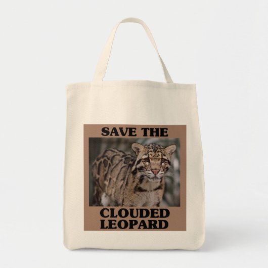 Rett des getrübten Leoparden Tragetasche (Vorne)