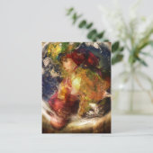 Rett des Golfs Postkarte (Stehend Vorderseite)