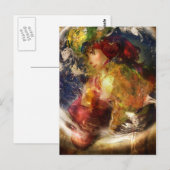 Rett des Golfs Postkarte (Vorne/Hinten)