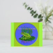 Rett des Habitats Postkarte (Stehend Vorderseite)