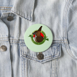 Rett des Javan Hawk-Eagle Button
