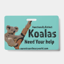 Rett des Koalas Ausweis