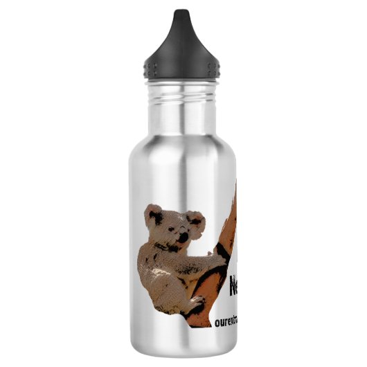 Rett des Koalas Edelstahlflasche (Links)