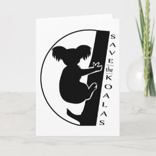 Rett des Koalas Karte
