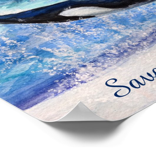 Rett des Ozeanwal-Poster Poster (Ecke)