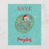 Rett des Pangolins Slogan Personalisierten Haushal (Vorderseite)