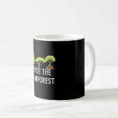 Rett des Regenwaldes Kaffeetasse (VorderseiteRechts)